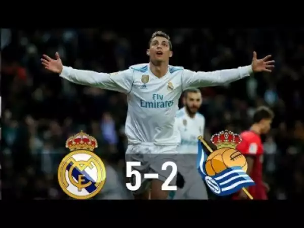 Video: Real Madrid VS Real Sociedad 5-2 : Sport